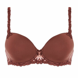 SP131343778CBN Podprsenka SIMONE PÉRÈLE ANDORA 3D SPACER MOULDED PADDED BRA CANYON BROWN