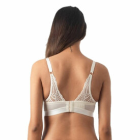 HMPMWPIVY Podprsenka HOTMILK WARRIOR PLUNGE NURSING BRA IVORY