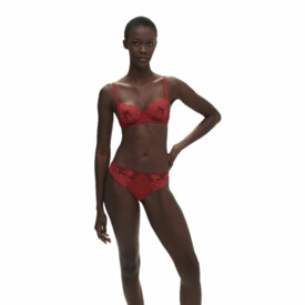 SP15C700459LIE Kalhotky SIMONE PÉRÈLE SAGA TANGA LIPSTICK