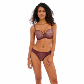 AA401171DRR Kalhotky FREYA TAILORED BRAZILIAN DARK CHERRY