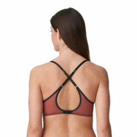 MJ0122327ITB Podprsenka MARIE JO FEZZ PUSH UP BRA ITALIAN BROWN
