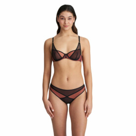 MJ0522320ITB Kalhotky MARIE JO FEZZ RIO BRIEF ITALIAN BROWN