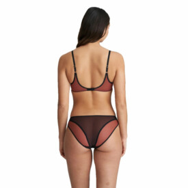 MJ0522320ITB Kalhotky MARIE JO FEZZ RIO BRIEF ITALIAN BROWN