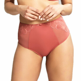 PA10344GRE Kalhotky PANACHE ROCHA DEEP BRIEF GARNET ROSE