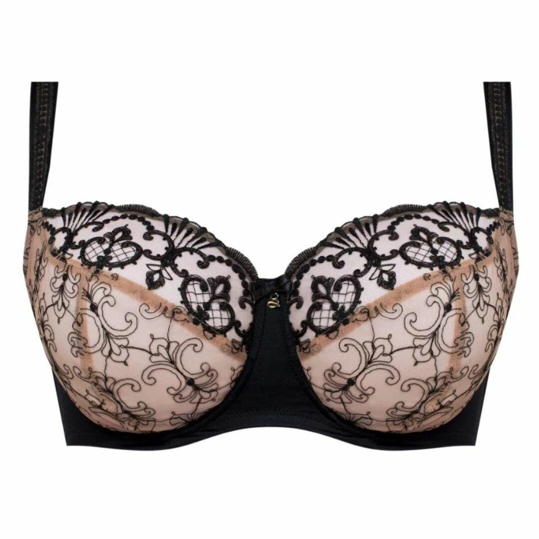 Podprsenka Samanta Perla A922 Bra Black Caresse Braexpert