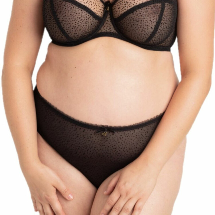 SAVALENB400BLK Kalhotky SAMANTA VALENTINA B400 BRIEF BLACK