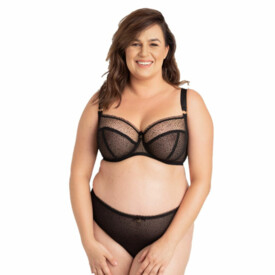 SAVALENB400BLK Kalhotky SAMANTA VALENTINA B400 BRIEF BLACK