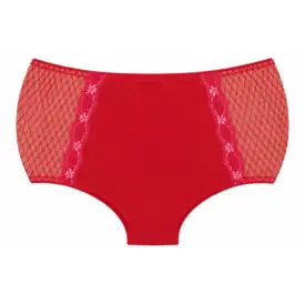 Kalhotky COMEXIM SISI HIGH WAIST RED