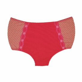 CX00428RED Kalhotky COMEXIM SISI HIGH WAIST RED