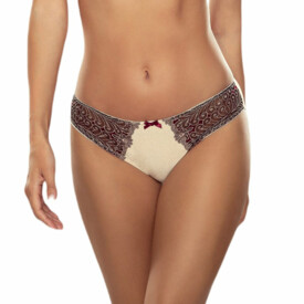 CX00525GRE Kalhotky COMEXIM AMANDA BRIEF GREY WINE