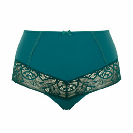 SC9684EMD Kalhotky SCULPTRESSE ESTEL HIGH WAIST BRIEF EMERALD