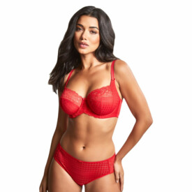 PA7282PRD Kalhotky PANACHE ENVY BRIEF POPPY RED