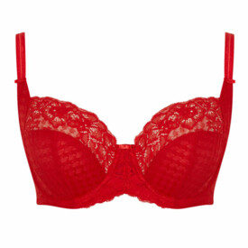 PA7285aPRD Podprsenka PANACHE ENVY FULLCUP BRA POPPY RED