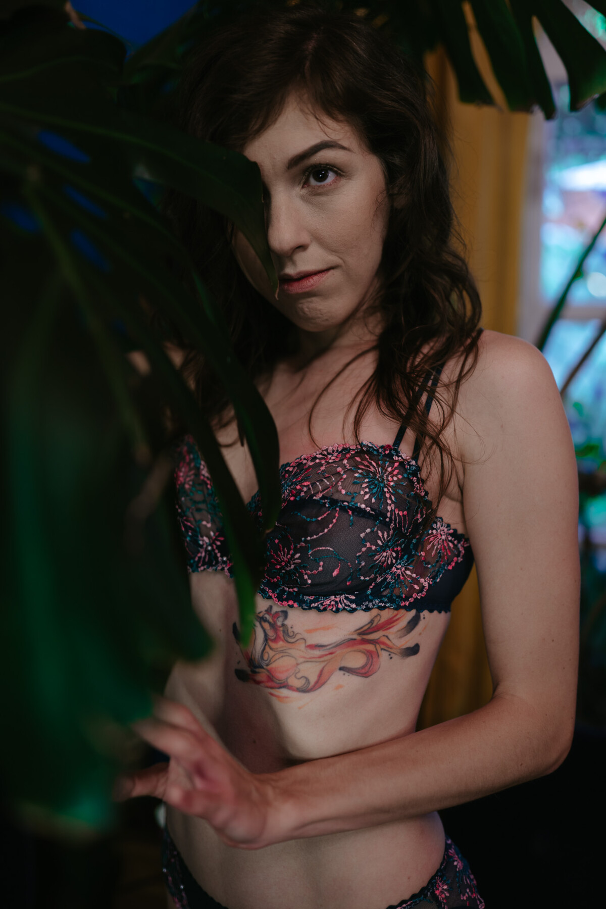 Marie Jo JANE Jungle Kiss balcony bra horizontal seam