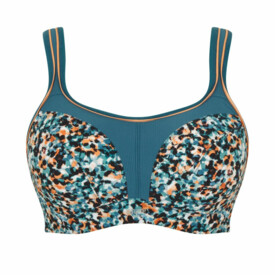 PS5021AAAL Podprsenka PANACHE SPORTS WIRED BRA ABSTRACT ANIMAL