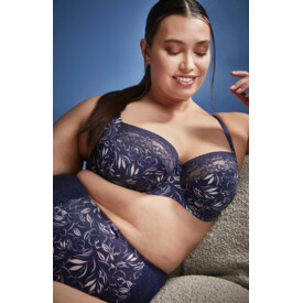 SC7695BMW Podprsenka SCULPTRESSE CHI CHI BALCONNET BRA BLUE MEADOW