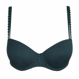 MJ0122369EMG Podprsenka MARIE JO TOM MINI PADDED BALCONY BRA EMPIRE GREEN