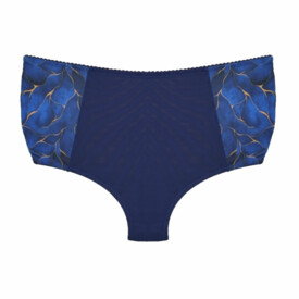 CX00728CBE Kalhotky COMEXIM ETNA HIGH WAIST BRIEF CRYSTAL BLUE