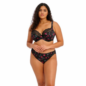 EL4490ROK Podprsenka ELOMI LUCIE UW PLUNGE STRETCH BRA ROCK 'N' ROSE