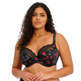 EL4490ROK Podprsenka ELOMI LUCIE UW PLUNGE STRETCH BRA ROCK 'N' ROSE