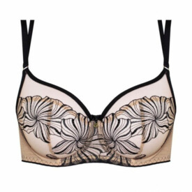 SAROMAA143TAO Podprsenka SAMANTA ROMA A143 SOFT HIGH APEX BRA TATTOO