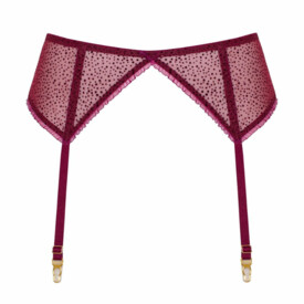 SAVALENF30RUY Podvazkový pás SAMANTA VALENTINA GARTER BELT F30 RUBY