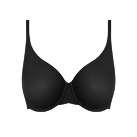WE601009BLK_WACOAL INES SECRET UW MOULDED NON PADDED BRA BLACK