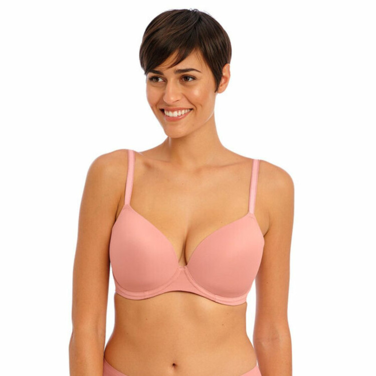 AA401708ASE Podprsenka FREYA UNDETECTED UW MOULDED T-SHIRT ASH ROSE