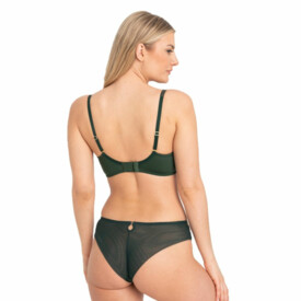 SAPERLAA143MAE Podprsenka SAMANTA PERLA A143 FULL CUP BRA MALACHITE