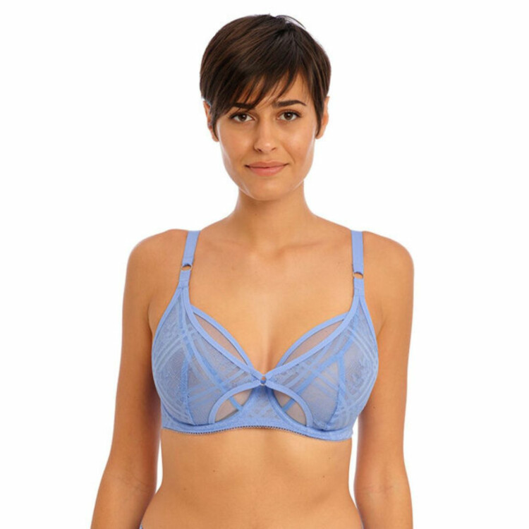 AA401422COR Podprsenka FREYA FATALE UW HIGH APEX BRA CORNFLOWER