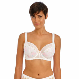 AA400806FLT Podprsenka FREYA DAYDREAMING UW BALCONY BRA FLORA WHITE