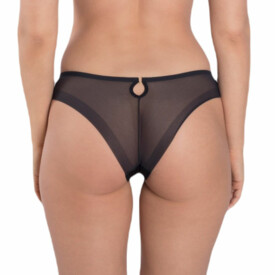 SAPERLAM300BLK Kalhotky SAMANTA PERLA M300 BRASILIAN BRIEF BLACK