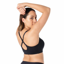 HMEMBBLK Podprsenka HOTMILK EMBRACE LEAKPROOF WIREFREE T-SHIRT BRA BLACK