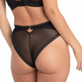 SAVALENM400BLK Kalhotky SAMANTA VALENTINA M400 THONG BLACK