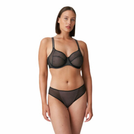 PD0142350ZWA Podprsenka PRIMA DONNA TWIST GLASS BEACH FULL CUP BRA BLACK