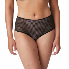 PD0542351ZWA Kalhotky PRIMA DONNA TWIST GLASS BEACH FULL BRIEFS BLACK
