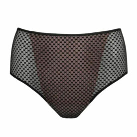 PD0542351ZWA Kalhotky PRIMA DONNA TWIST GLASS BEACH FULL BRIEFS BLACK