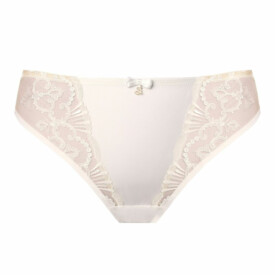 SAPERLAM300CRM Kalhotky SAMANTA PERLA M300 THONG CREAM