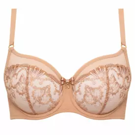SAPERLAA143CAO Podprsenka SAMANTA PERLA A143 FULL CUP BRA CAPPUCINO