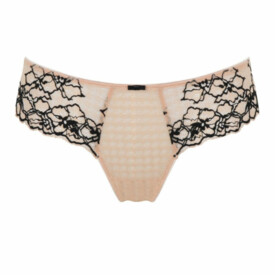 PA7289SBK Kalhotky PANACHE ENVY THONG SAND/BLACK