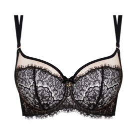 SALARAA143BLK Podprsenka SAMANTA LARA A143 FULL CUP BRA BLACK