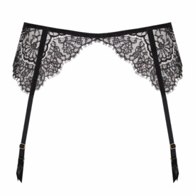 SALARAF30BLK Podvazkový pás SAMANTA LARA GARTER BELT F30 BLACK