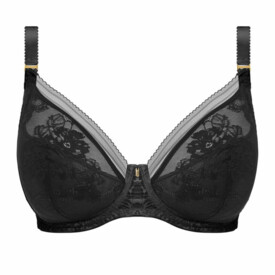 FL102314BLK Podprsenka FANTASIE FUSION LACE UW PADDED PLUNGE BRA BLACK