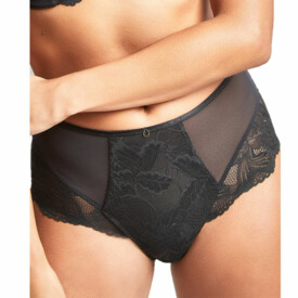 PA10464BLK Kalhotky PANACHE RADIANCE DEEP BRIEF BLACK