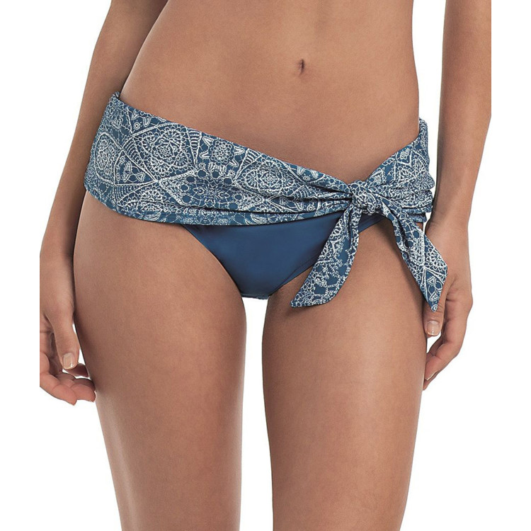 Plavky spodní díl PANACHE SWIM MARISA FOLD PANT CROCHED PRINT