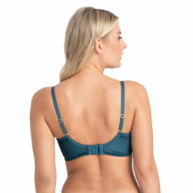 SAOLETA143TEL Podprsenka SAMANTA OLETTE A143 FULL CUP BRA TEAL