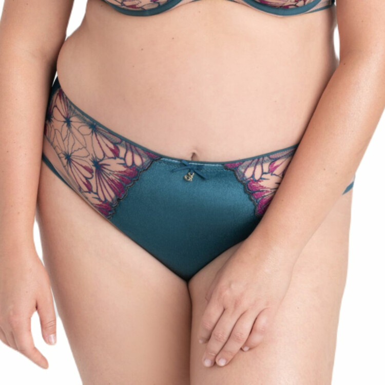 SAOLETB400TEL Kalhotky SAMANTA OLETTE B400 BRIEF TEAL