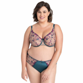 SAOLETB400TEL Kalhotky SAMANTA OLETTE B400 BRIEF TEAL