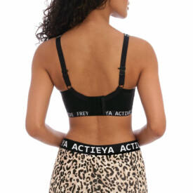 AC4014PUK Podprsenka FREYA ACTIVE DYNAMIC NON WIRED SPORT BRA PURE LEOPARD BLACK