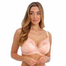 FL102314BLH Podprsenka FANTASIE FUSION LACE UW PADDED PLUNGE BRA BLUSH